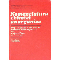 NOMENCLATURA CHIMIEI ANORGANICE