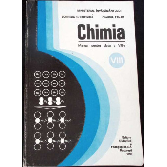 CHIMIA, MANUAL PENTRU CLASA A VIII-A