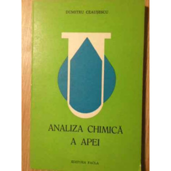 ANALIZA CHIMICA A APEI