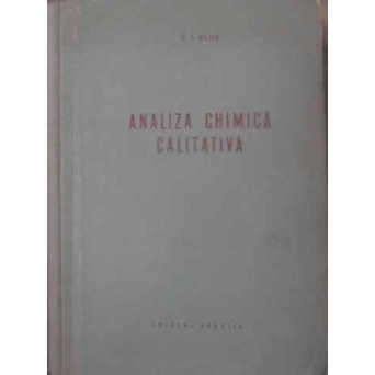 ANALIZA CHIMICA CALITATIVA