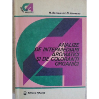ANALIZE DE INTERMEDIARI AROMATICI SI DE COLORANTI ORGANICI