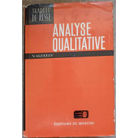 ANALYSE QUALITATIVE ANALYSE QUALITATIVE