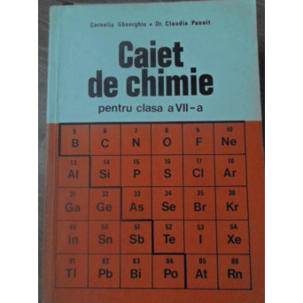 CAIET DE CHIMIE PENTRU CLASA A VII-A