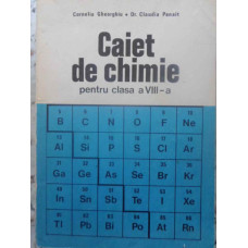 CAIET DE CHIMIE PENTRU CLASA A VIII-A