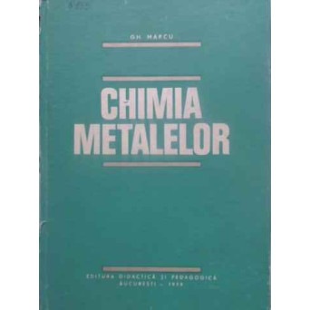 CHIMIA METALELOR