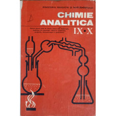 CHIMIE ANALITICA. MANUAL PENTRU CLASELE A IX-A SI A X-A