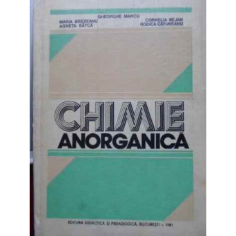 CHIMIE ANORGANICA