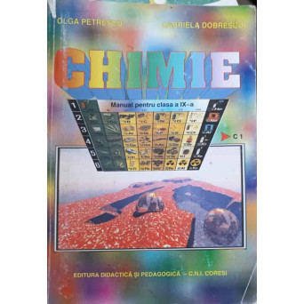 CHIMIE. MANUAL PENTRU CLASA A IX-A