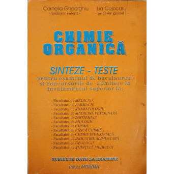 CHIMIE ORGANICA SINTEZE-TESTE