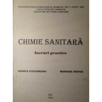 CHIMIE SANITARA LUCRARI PRACTICE