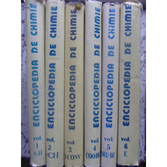 ENCICLOPEDIA DE CHIMIE VOL.1-6