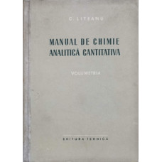 MANUAL DE CHIMIE ANALITICA CANTITATIVA VOLUMETRIA
