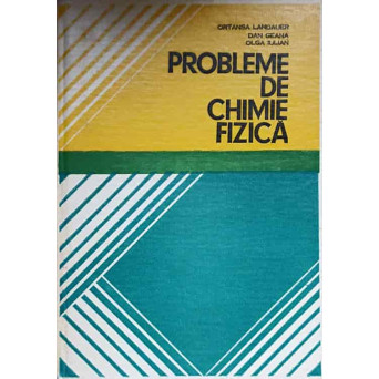 PROBLEME DE CHIMIE FIZICA