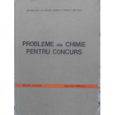 PROBLEME DE CHIMIE PENTRU CONCURS