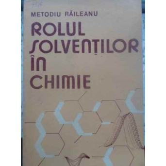 ROLUL SOLVENTILOR IN CHIMIE
