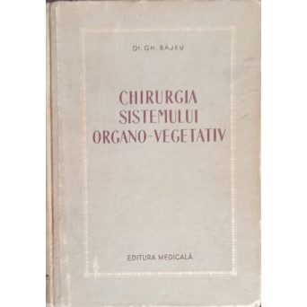 CHIRURGIA SISTEMULUI ORGANO-VEGETATIV