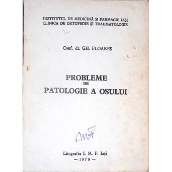 PROBLEME DE PATOLOGIE A OSULUI