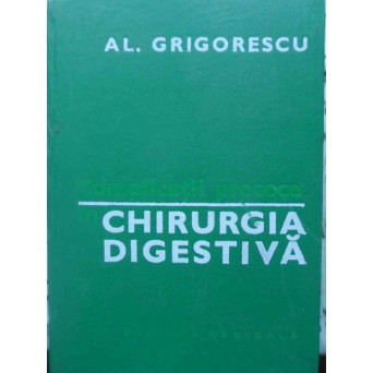 COMPLICATII PRECOCE IN CHIRURGIA DIGESTIVA