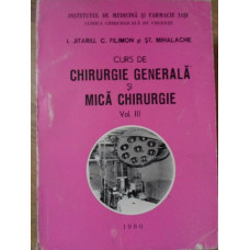 CURS DE CHIRURGIE GENERALA SI MICA CHIRURGIE VOL.3