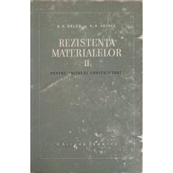 REZISTENTA MATERIALELOR VOL.2 PENTRU INGINERI CONSTRUCTORI
