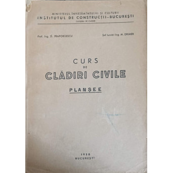 CURS DE CLADIRI CIVILE. PLANSEE