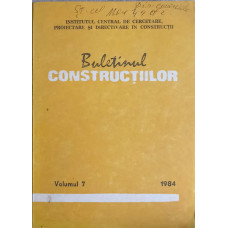 BULETINUL CONSTRUCTIILOR VOL.7
