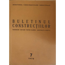 BULETINUL CONSTRUCTIILOR VOL.7