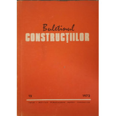 BULETINUL CONSTRUCTIILOR VOL.12