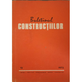 BULETINUL CONSTRUCTIILOR VOL.12