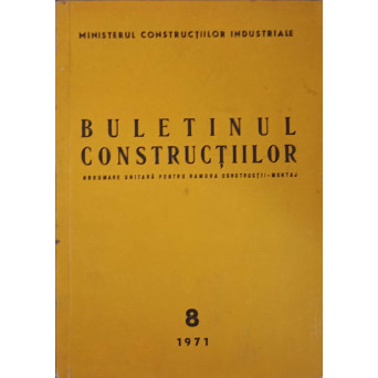 BULETINUL CONSTRUCTIILOR VOL.8
