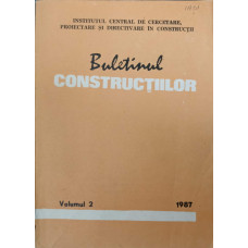 BULETINUL CONSTRUCTIILOR VOL.2 1987