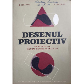 DESENUL PROIECTIV PARTEA A II-A. MANUAL PENTRU CLASA A X-A