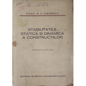 STABILITATEA STATICA SI DINAMICA A CONSTRUCTIILOR