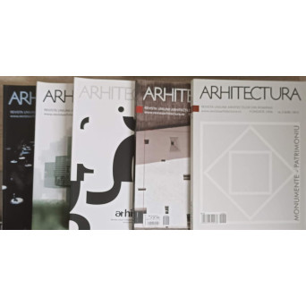 LOT 5 REVISTE ARHITECTURA ANUL 2012 (NR.2-6)