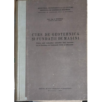 CURS DE GEOTEHNICA SI FUNDATII DE MASINI
