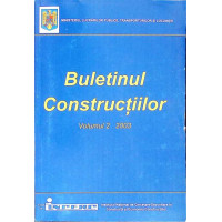 BULETINUL CONSTRUCTIILOR VOL.2/2003 - INDICATIV NP 065-02, INDICATIV GT 037-02 BULETINUL CONSTRUCTIILOR VOL.2/2003 - INDICATIV NP 065-02, INDICATIV GT 037-02
