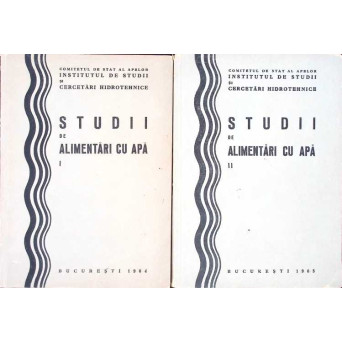 STUDII DE ALIMENTARI CU APA VOL.1-2