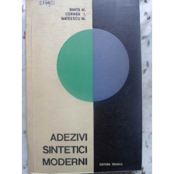 ADEZIVI SINTETICI MODERNI