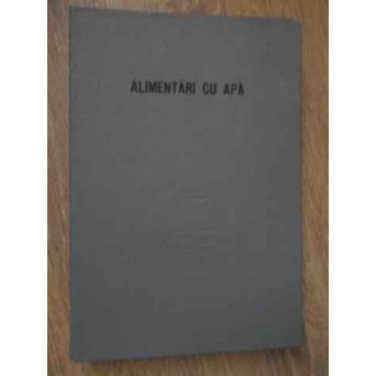 ALIMENTARI CU APA EDITIA A 3-A