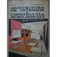 ARHITECTURA DE INTERIOR SI CONSTRUCTIA MOBILIERULUI