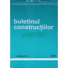 BULETINUL CONSTRUCTIILOR VOL.11/2001 PREPSCRIPTII TEHNICE INDICATIV P66-2001