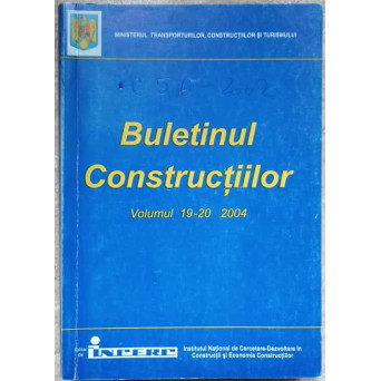 BULETINUL CONSTRUCTIILOR VOL.19-20/2004 INDICATIV C56-02
