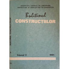 BULETINUL CONSTRUCTIILOR VOL.3 1989