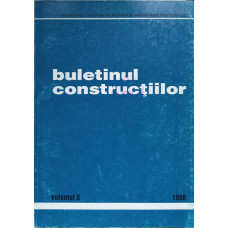 BULETINUL CONSTRUCTIILOR VOL.5/1998 PRESCRIPTII TEHNICE INDICATIV GE 026-97