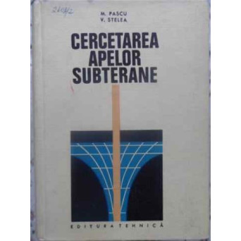 CERCETAREA APELOR SUBTERANE