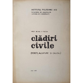 CLADIRI CIVILE. PERETI, ALCATUIRE SI CALCUL