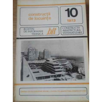 CONSTRUCTII DE LOCUINTE 10/1973