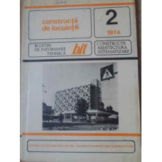 CONSTRUCTII DE LOCUINTE 2/1974