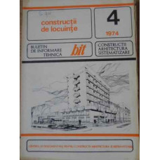 CONSTRUCTII DE LOCUINTE 4/1974