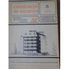 CONSTRUCTII DE LOCUINTE 5/1971